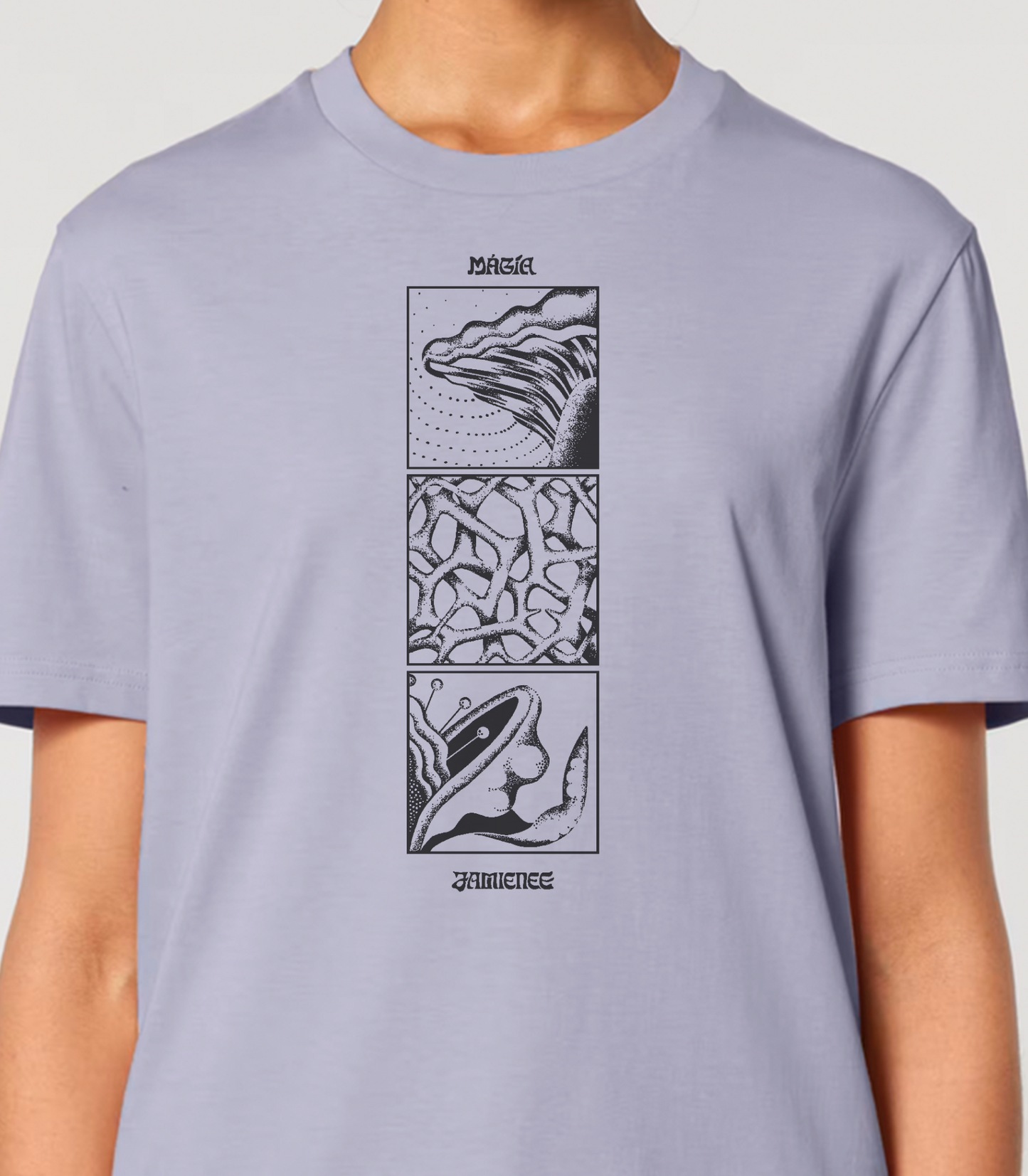 MÁGÍA - T SHIRT - Frontprint - Lavender ( PRE ORDER )