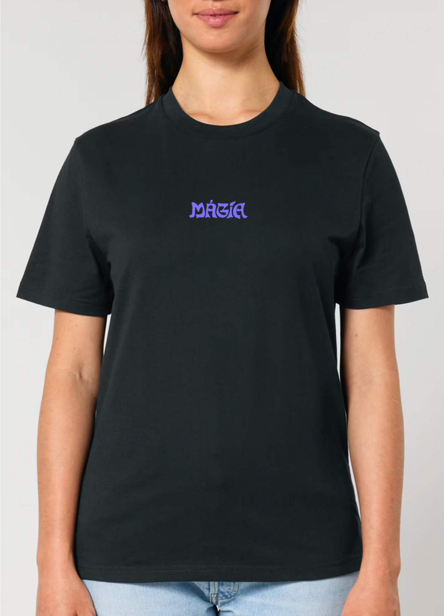 THE SACRED MUSHROOM - T SHIRT  MÁGÍA - Black  (PRE ORDER )